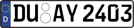 DU-AY2403