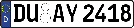 DU-AY2418