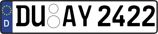 DU-AY2422