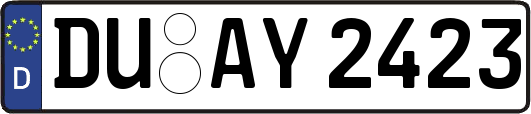 DU-AY2423
