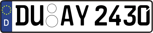 DU-AY2430