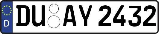 DU-AY2432