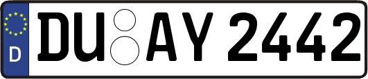 DU-AY2442