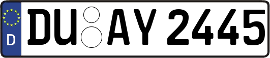 DU-AY2445