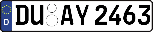 DU-AY2463