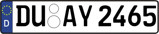 DU-AY2465