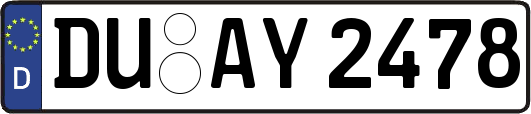 DU-AY2478