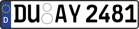 DU-AY2481