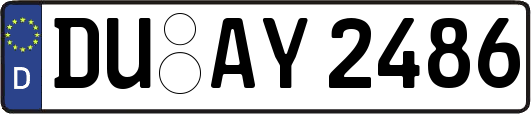 DU-AY2486