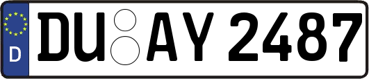 DU-AY2487