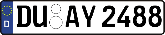 DU-AY2488