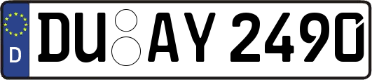 DU-AY2490