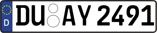 DU-AY2491