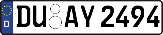 DU-AY2494