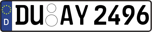 DU-AY2496