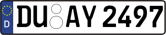 DU-AY2497