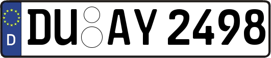 DU-AY2498