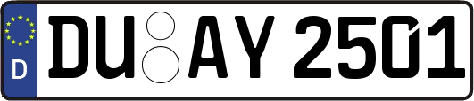 DU-AY2501