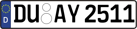 DU-AY2511