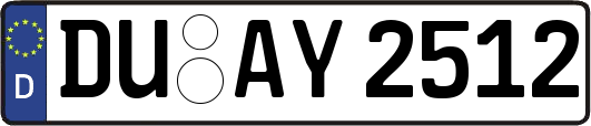 DU-AY2512