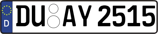 DU-AY2515