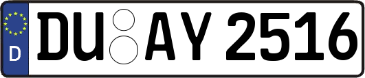DU-AY2516
