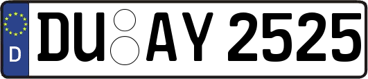 DU-AY2525