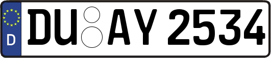 DU-AY2534