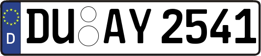 DU-AY2541