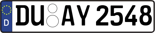 DU-AY2548