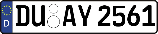 DU-AY2561