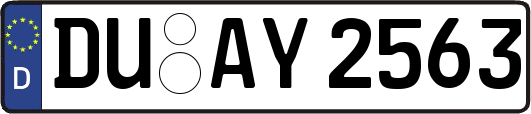 DU-AY2563