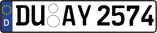 DU-AY2574