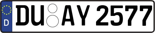 DU-AY2577