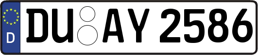 DU-AY2586