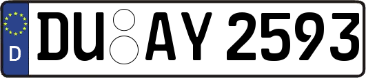 DU-AY2593