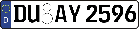 DU-AY2596