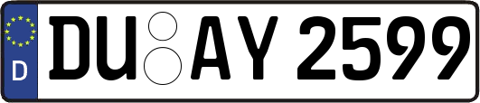 DU-AY2599