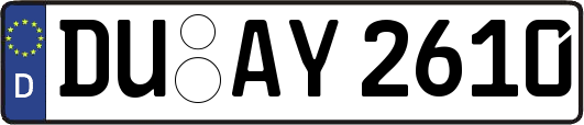 DU-AY2610