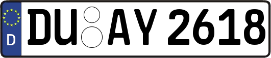 DU-AY2618