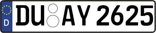 DU-AY2625