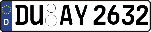 DU-AY2632
