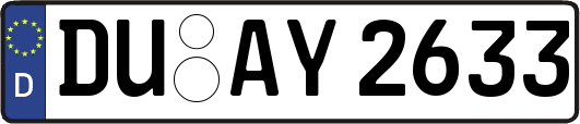 DU-AY2633
