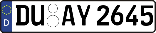 DU-AY2645