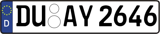 DU-AY2646