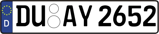 DU-AY2652