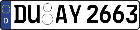 DU-AY2663