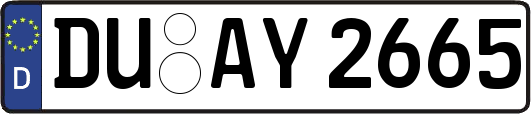 DU-AY2665