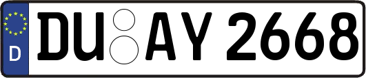 DU-AY2668