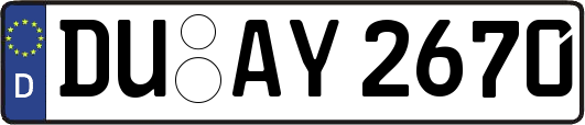 DU-AY2670